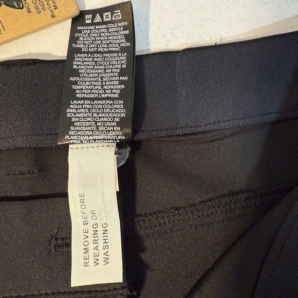 Mens NWT‎ 36x32 Performance Pants Greg Norman Stretch Comfort Classic Black Golf - Picture 11 of 16